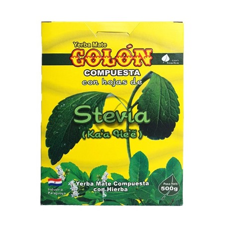 Colon con stevia